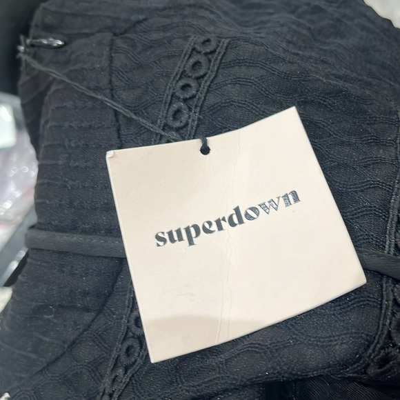 Superdown Janice Lace Bodysuit - Black - XS - Picture 5 of 7